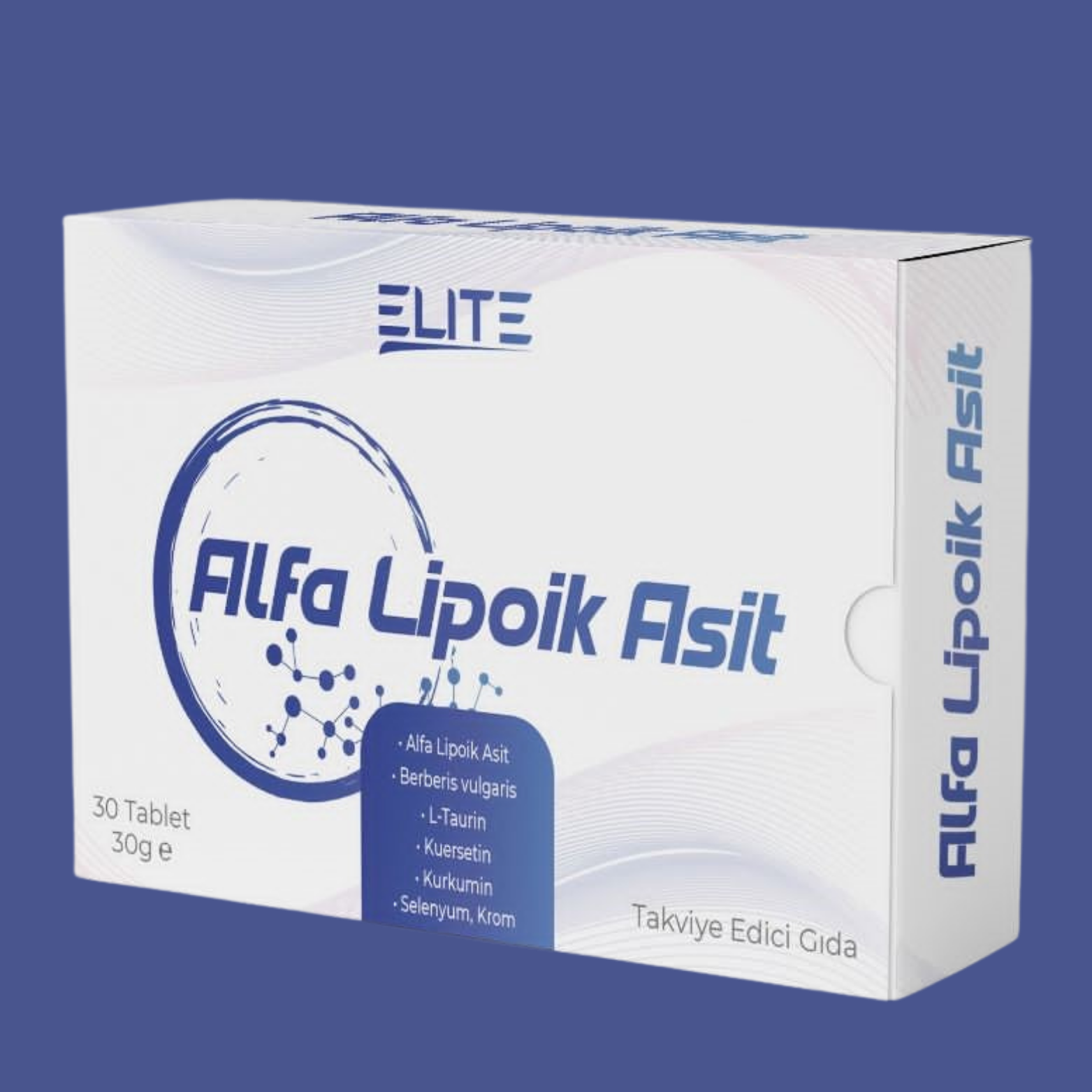 Alfa Lipoik Asit Elite Alfa Lopoik Asit - Görsel 1